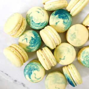 lemon blueberry cheesecake macaron filling recipe