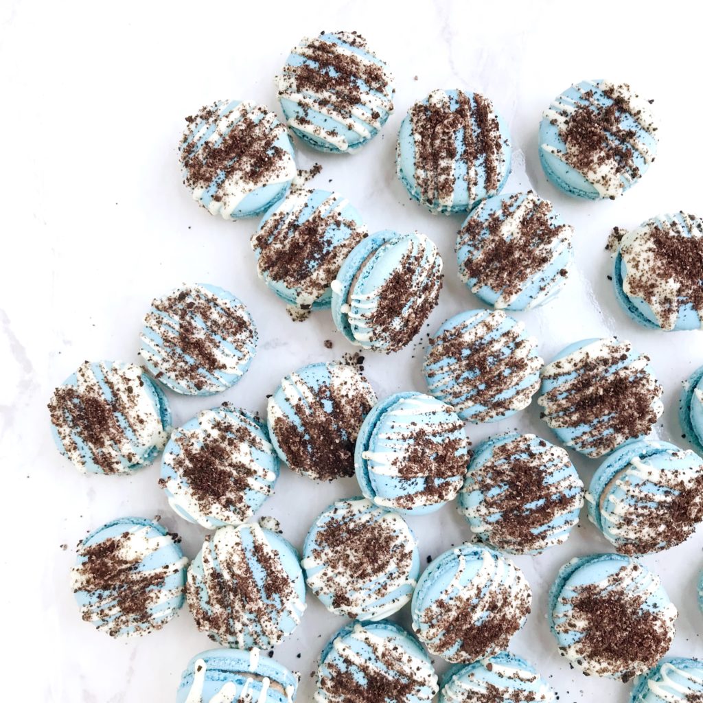 white chocolate oreo cheesecake macaron filling recipe