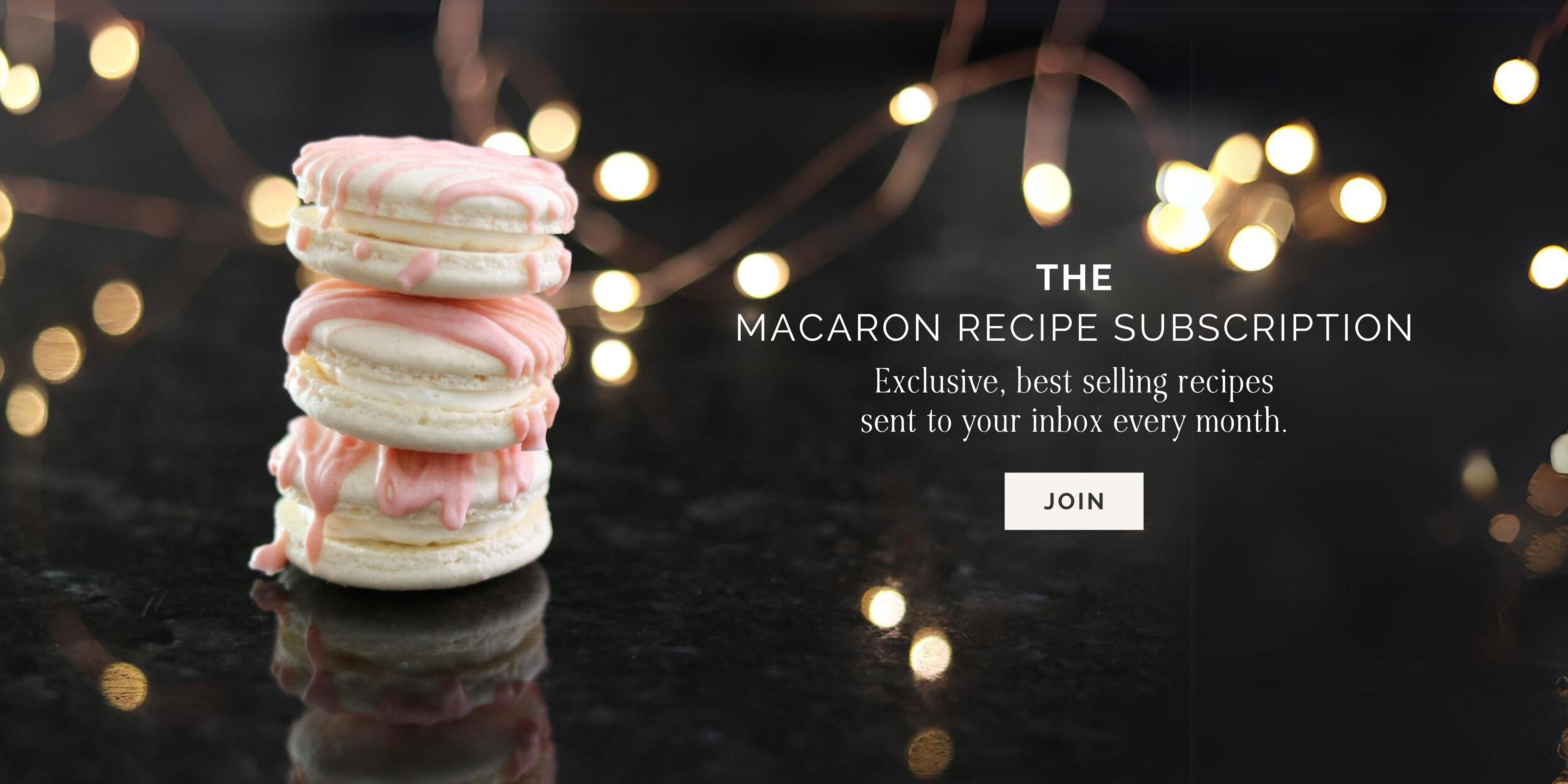 macaron recipe subscription